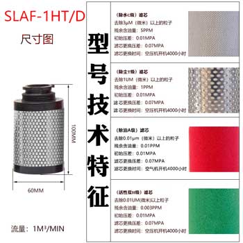 滤芯SLAF-1HT/D尺寸参数